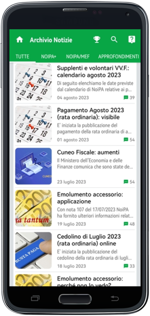 Applicazione Notizie