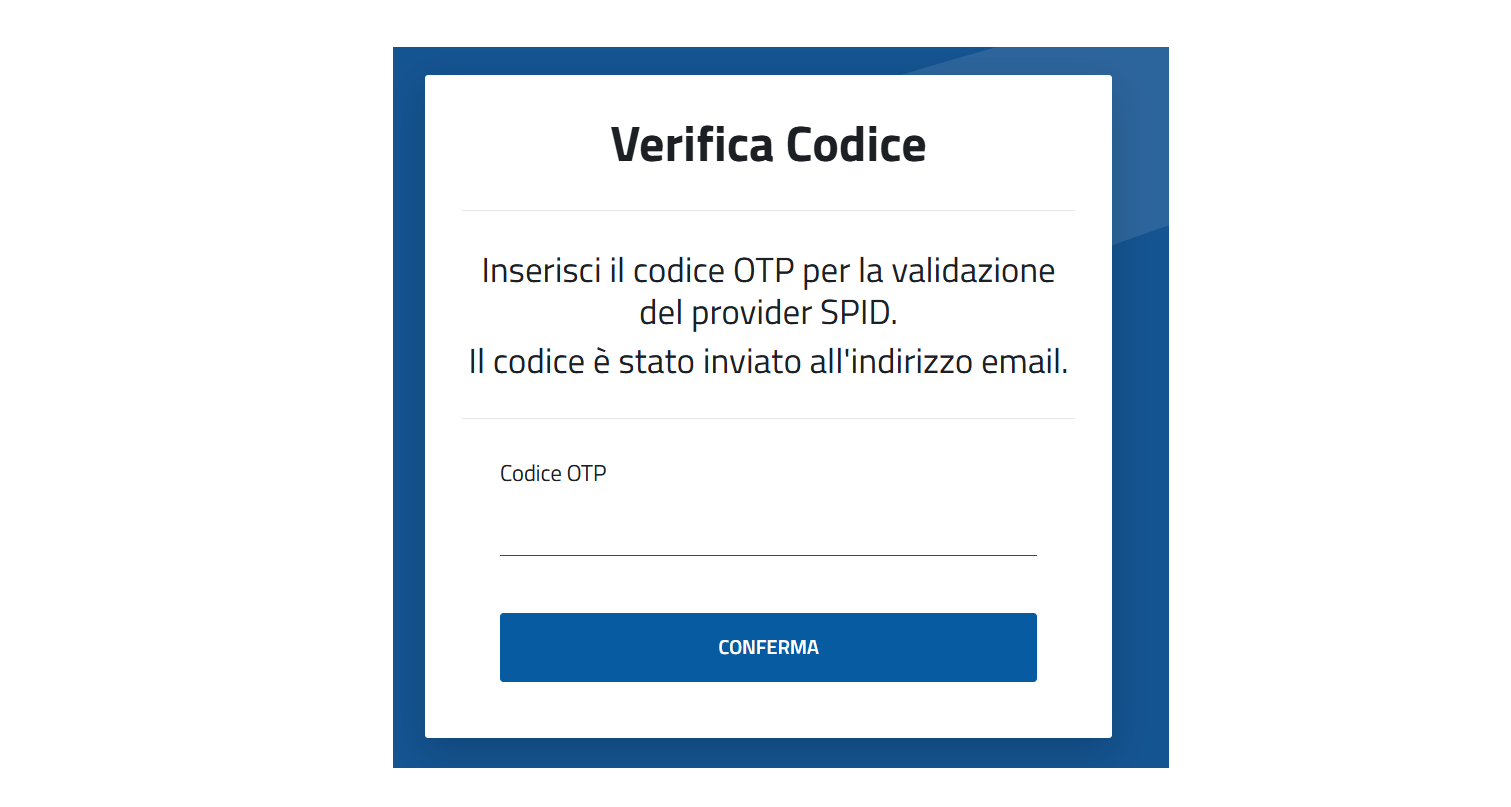 [IMPORTANTE] - NoiPA - Richiesta OTP in fase di accesso